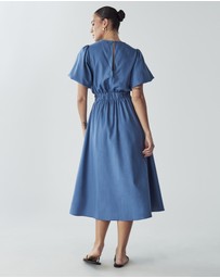 Willa - Pen Midi Dress