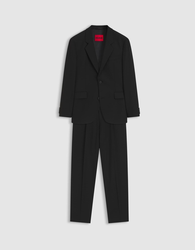 HUGO - Two-Piece Modern-Fit Suit in Stretch Twill