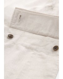 NEXT - Linen Cotton Elasticated Drawstring Cargo