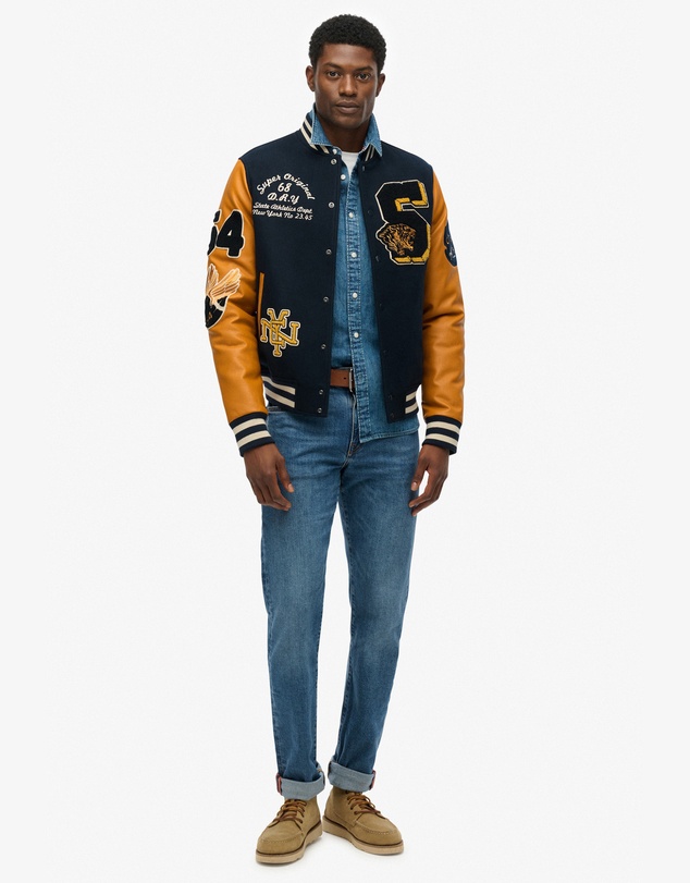 Superdry - Vintage Patched Varsity Jacket