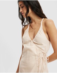 Cotton On - Isabel Halter Wrap Mini Dress