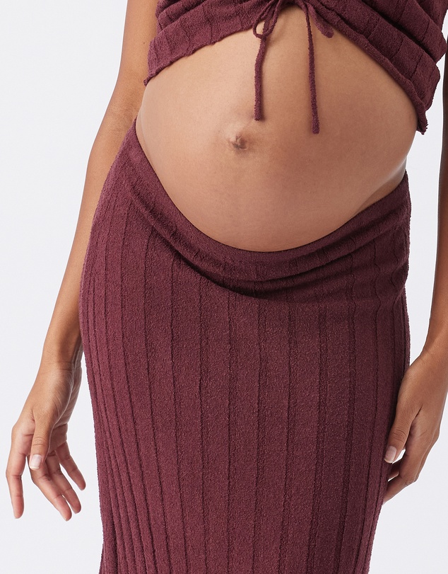 Ripe Maternity - Charli Rib Knit Skirt
