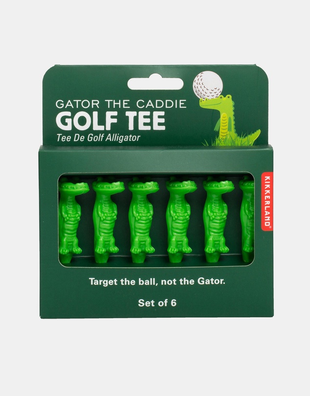 Kikkerland - Gator the Caddie Golf Tee