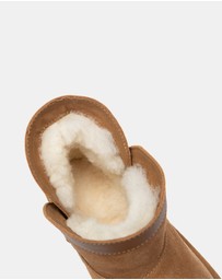 EVERAU - Australian Shepherd Ugg Mini Wintra Platform Cow Suede Upper UGG Boots