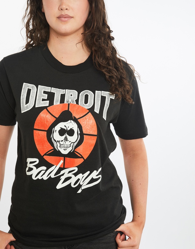 Vintage by The Real Deal - Pre Loved - Vintage 80s NBA Detroit Pistons 'Bad Boys' Tee