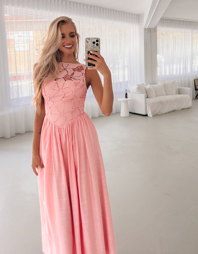 Esther & Co - Contessa Dress - Pink