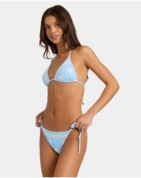 Roxy - Womens Shell Yeah Tiki Tri Bikini Top