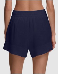 Polo Ralph Lauren - Organic Cotton & Linen High Waist Beach Short