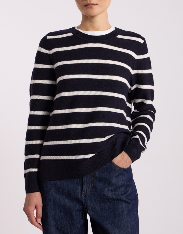 David Lawrence - Rea Merino Stripe Knit