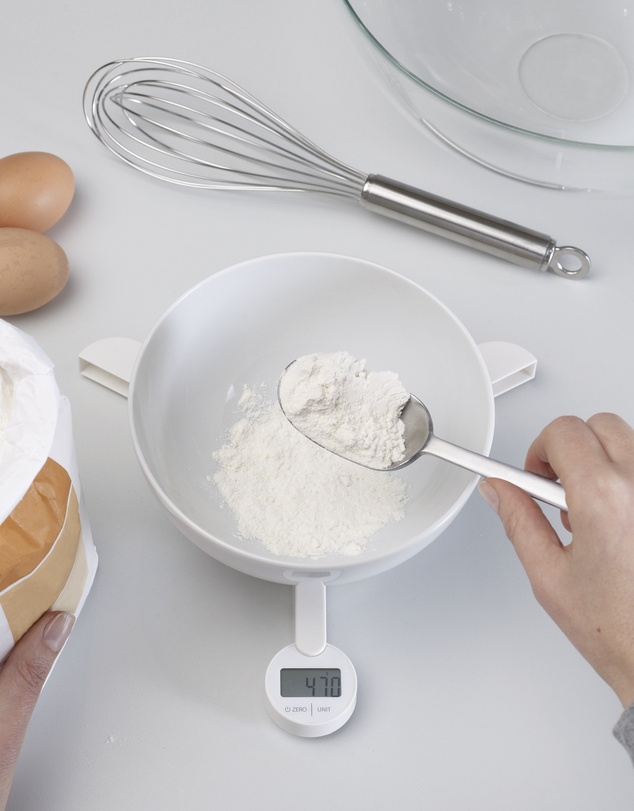Joseph Joseph - TriScale™ Digital Kitchen Scales (White)