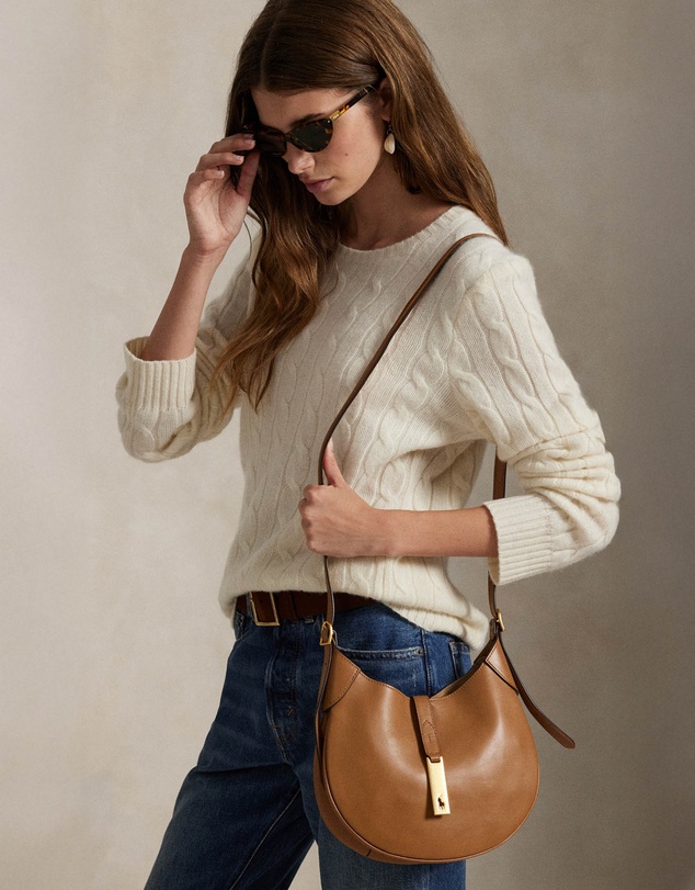Polo Ralph Lauren - Polo ID Leather Small Shoulder Bag - The ICONIC Exclusive