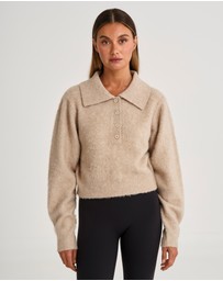All Fenix - 1/2 Button Polo Knit