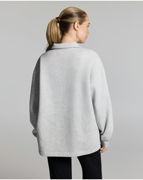 Rockwear - Cosy Fleece Collared Sweat