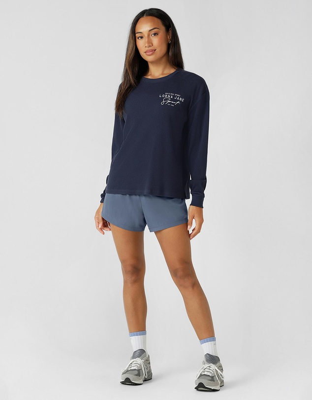 Lorna Jane - Everyday Ease Waffle Long Sleeve T-Shirt