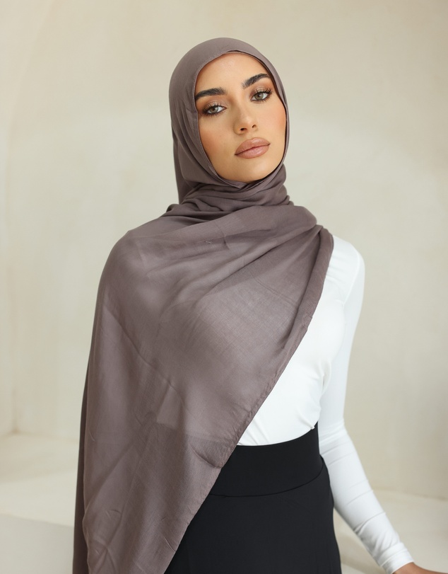 Mod Squad - Double Stitch Hijab- Mineral