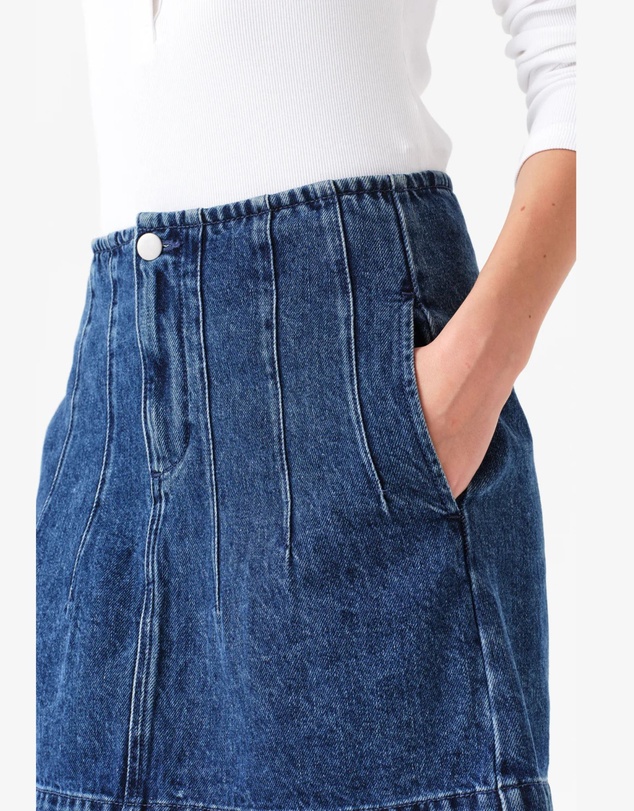 Seventy + Mochi Denim - Noah Mini Skirt