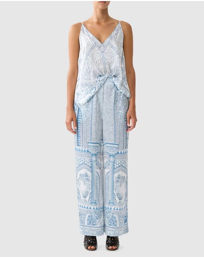 Camilla - Button Front Lounge Pants