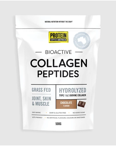 Protein Supplies Australia - Chocolate Collagen Peptides - 500g