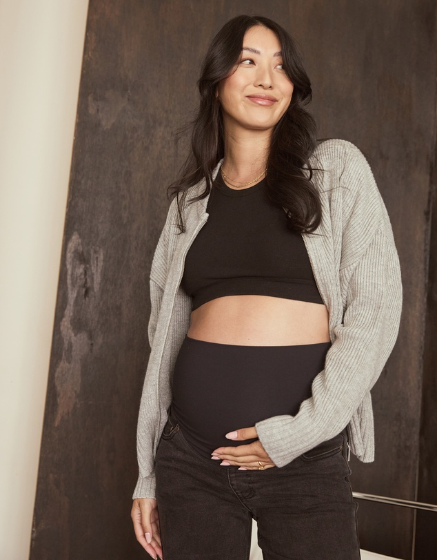 Soon Maternity - Straight Leg Overbelly Jeans