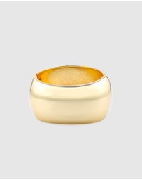Izoa - Dome Chunky Bangle Cuff