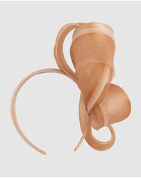 Fillies Collection - Bespoke Coffee Racing Fascinator