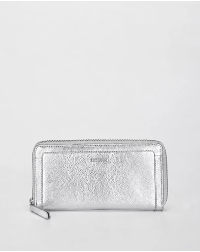 Cobb & Co - Portia RFID Protective Leather Zip Around Ladies Wallet