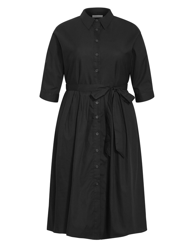 City Chic - Angel Cotton Shirt Dress