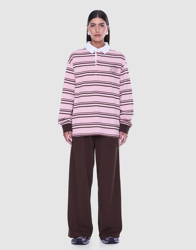 ENA PELLY - Rose RP Rugby Long Sleeve - ICONIC EXCLUSIVE