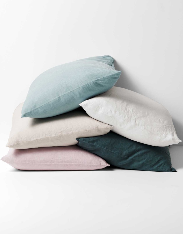 Aura Home - Emile Linen European Pillowcase