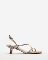 AERE - Leather Slingback Heels