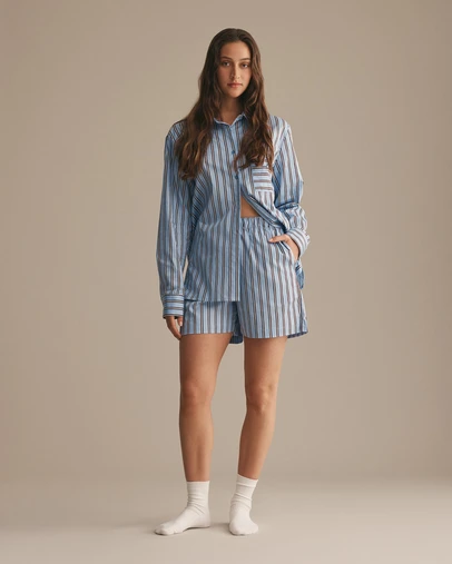 Resting - Soft Woven Cotton Kit Short