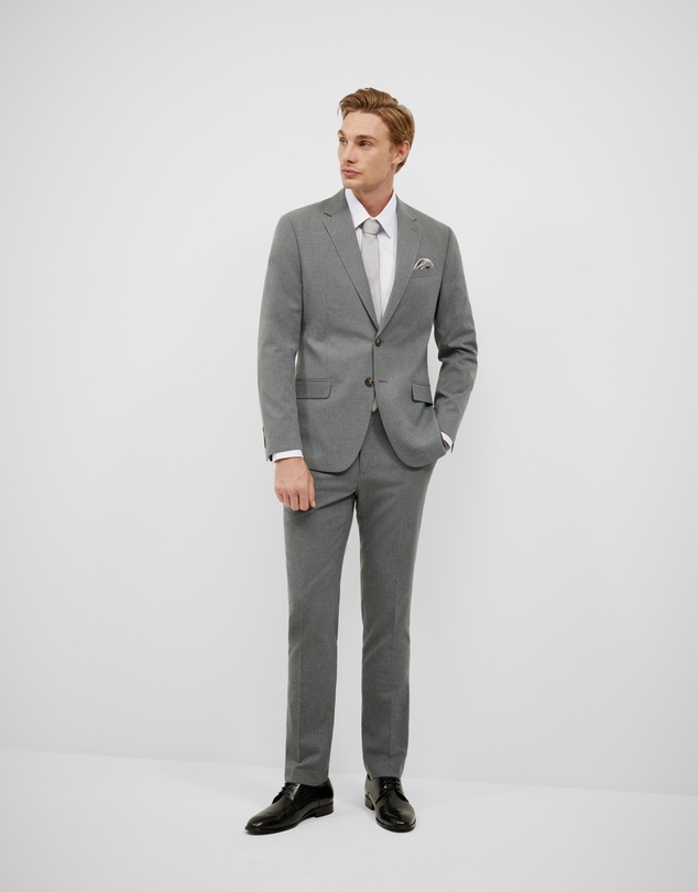 Politix - Brushed Marle Tailored Pant