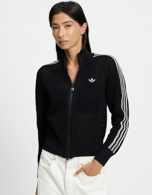 adidas Originals - Knitted Crochet Firebird Track Top