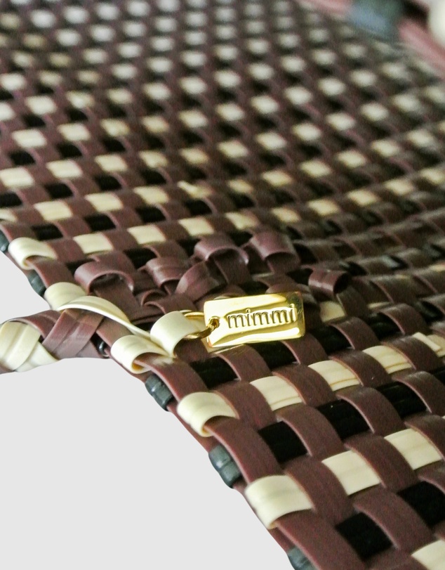 Mimmi Terra - Woven Eco Tote Tiramisu