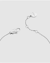 Furla - Furla Flow Crystal Pendant Silver-Tone Bracelet