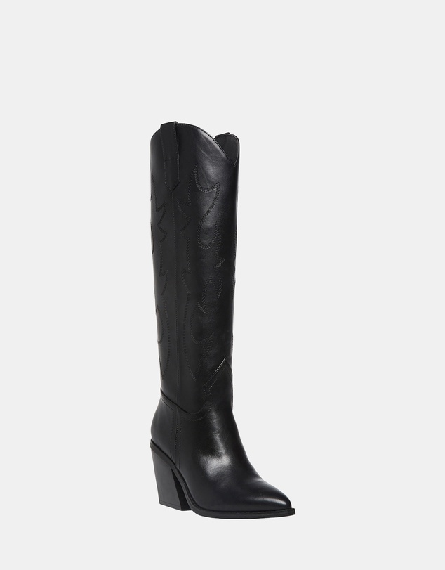 Steve Madden - Arizona Black Paris Boots