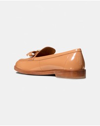Kate Spade - Deco Bow Patent Leather Loafers