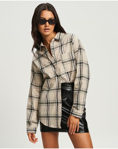 Beige Check
