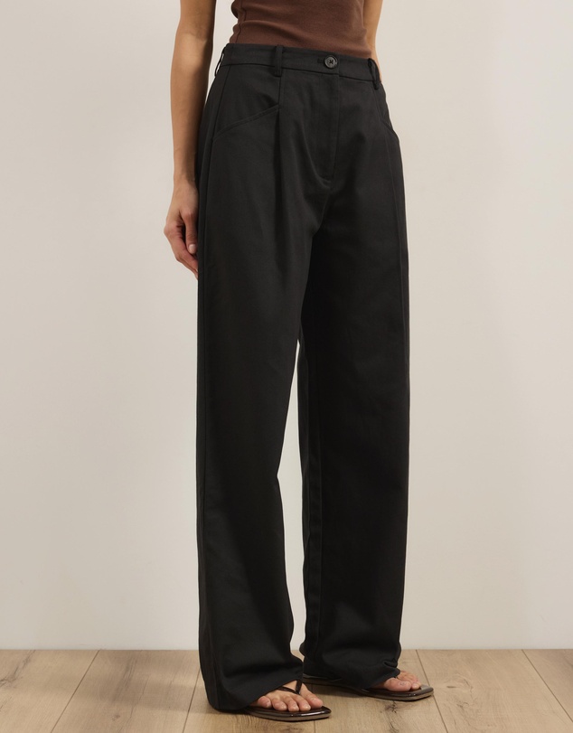 Atmos&Here - Rue Straight Leg Pants With Pocket Detail
