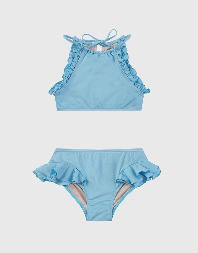 Aqua Blu Kids - Stepping Stones Halter Neck Bikini Set - Kids