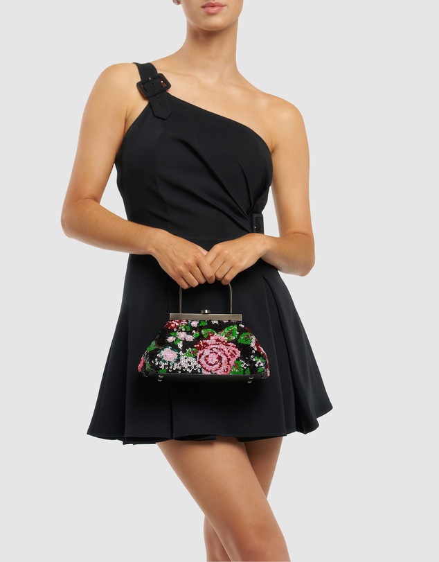 Olga Berg - Audrey Sequin Top Handle