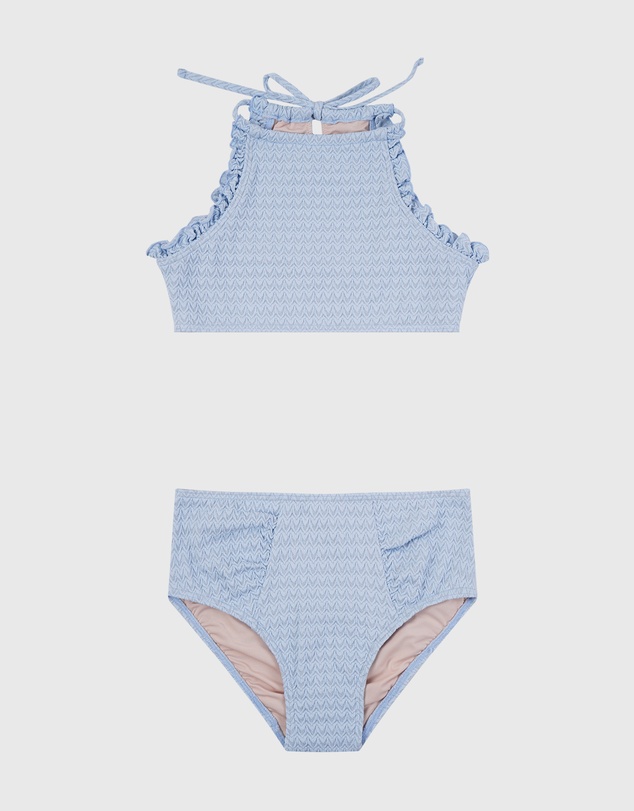 Aqua Blu Kids - Stepping Stones Halter Neck Bikini Set - Teens