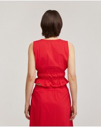 Oxford - Sienna Cotton Top