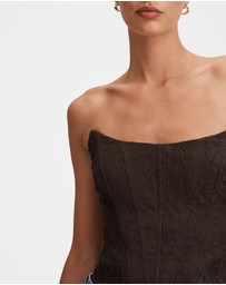 Forever New - Lara Lace Corset Top