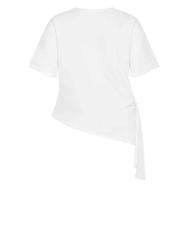 City Chic - Zanzibar Asymmetrical Side Tie Tee