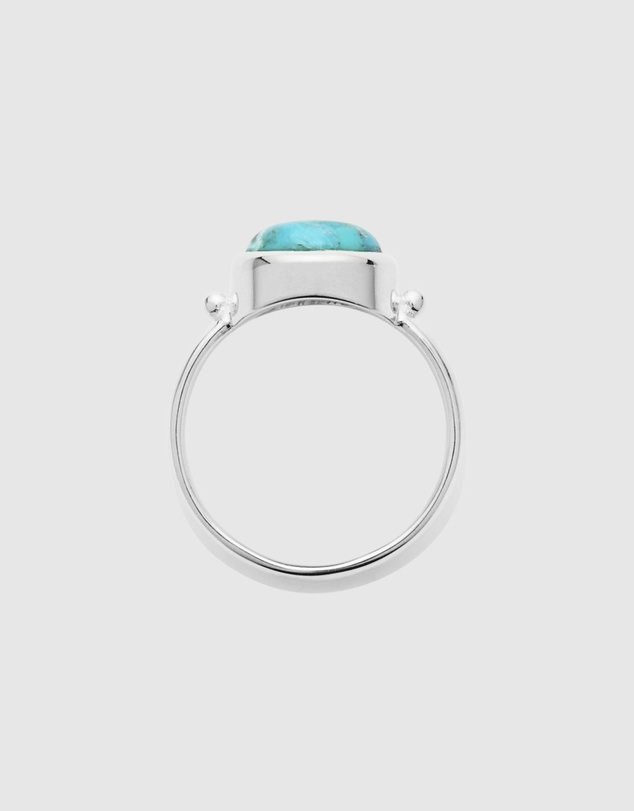 Najo - The Enchantress Silver Turquoise Ring