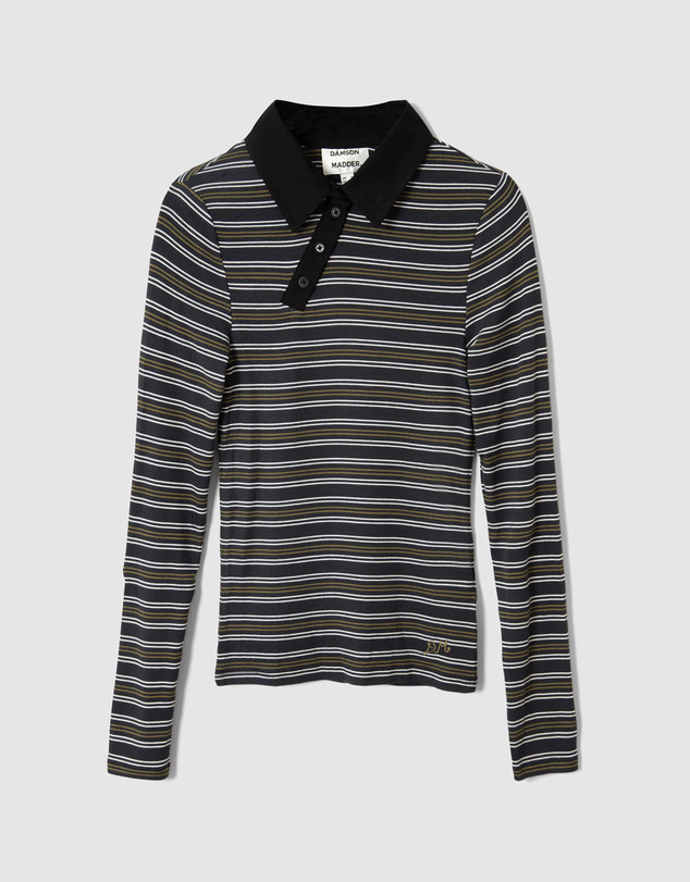 Damson Madder - Peyton LS Polo