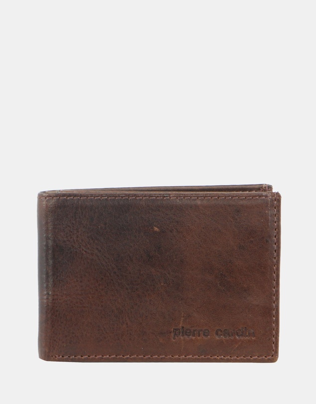 Pierre Cardin - Pierre Cardin Italian Leather Bi-Fold Men's Wallet