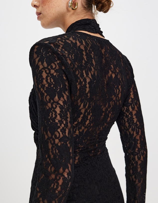 Third Form - Wayward Wrap Neck Maxi Dress