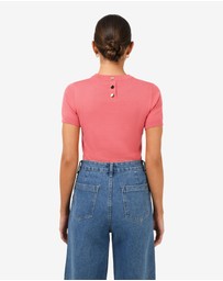 Forcast - Catherine Short Sleeve Knit
